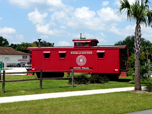 Withlacoochie State Trail, caboose resized